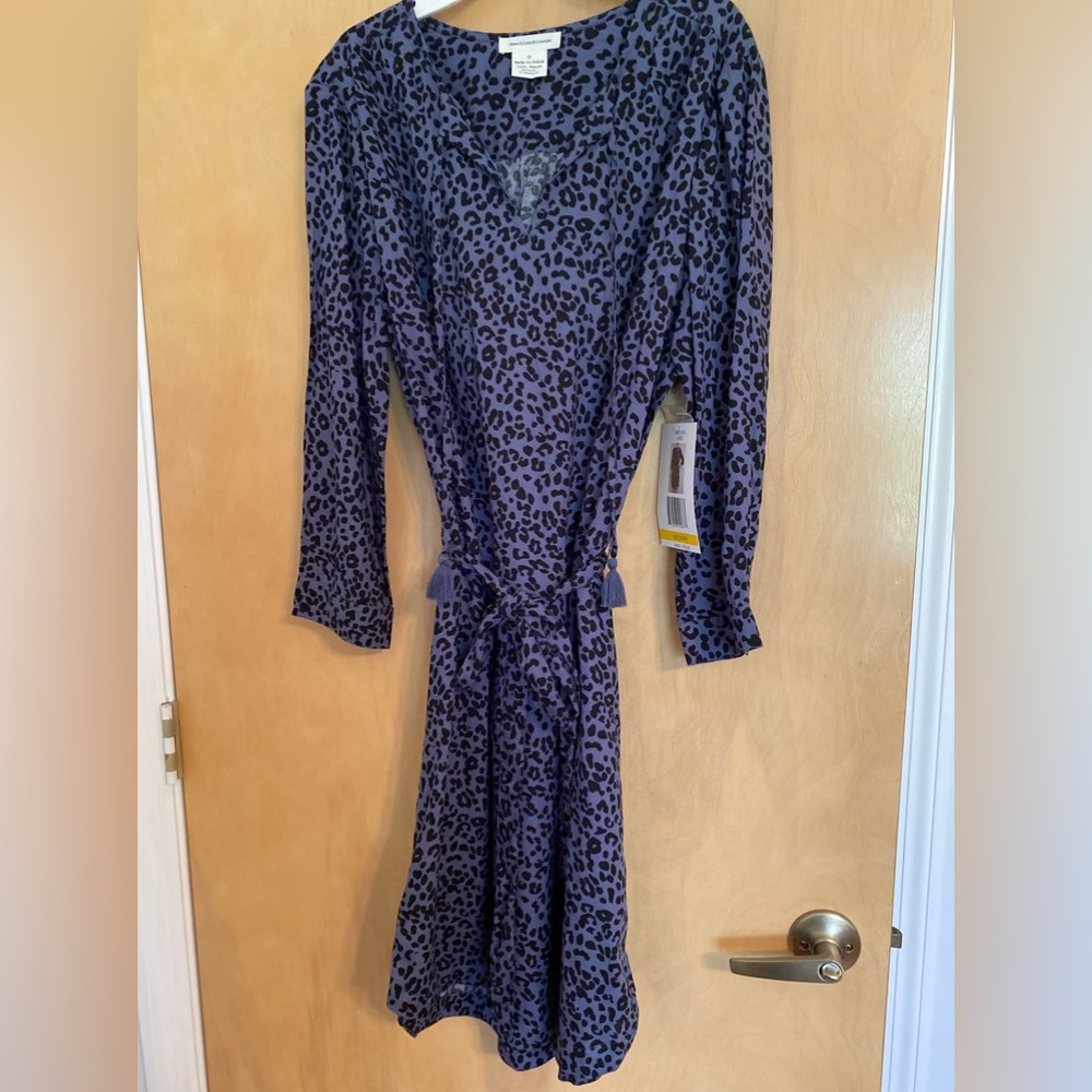 Cute & Comfy BeachlunchLounge Shift Dress with 3/4 Sleeve - NWT